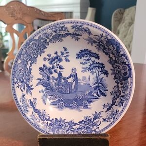 Blue and White Decorative Bowl